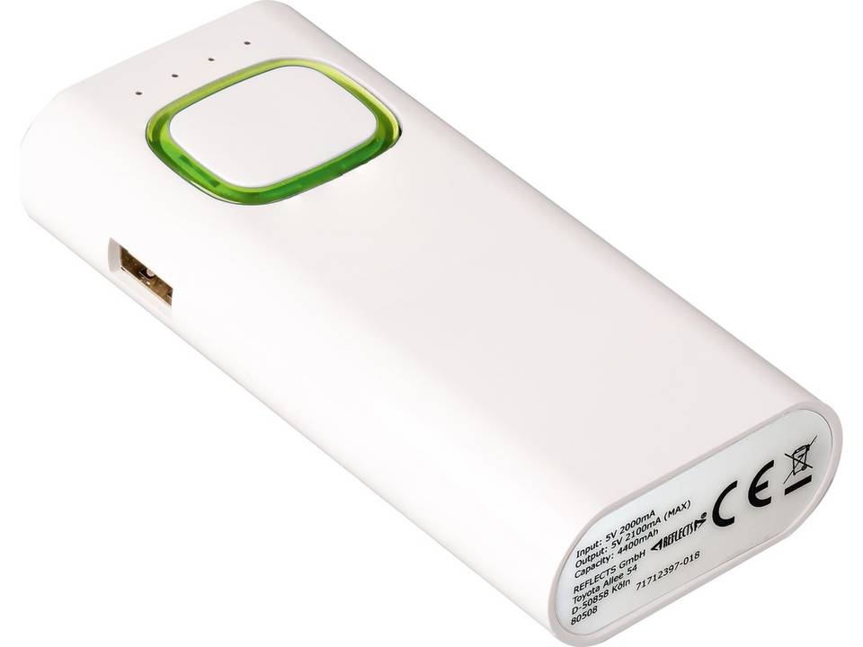Powerbank with COB Led Torch - 2600 mAh 12