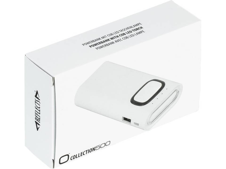 Powerbank with COB Led Torch - 2600 mAh 5