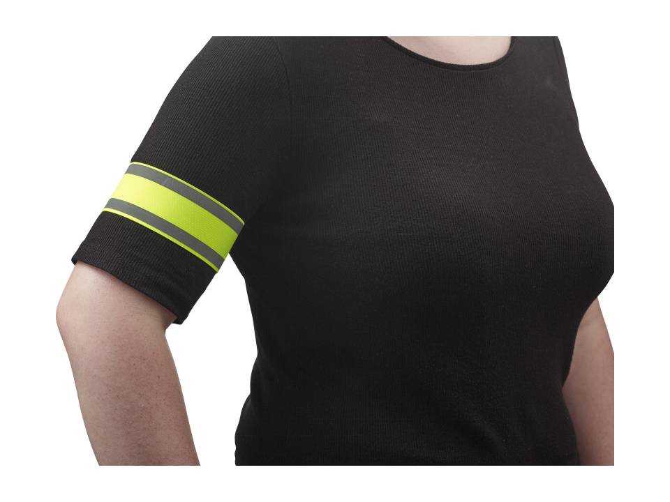 Arm band with reflective stripes 2