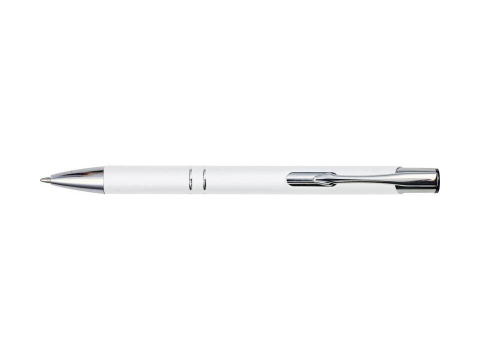 Metal rubberized ballpen 18