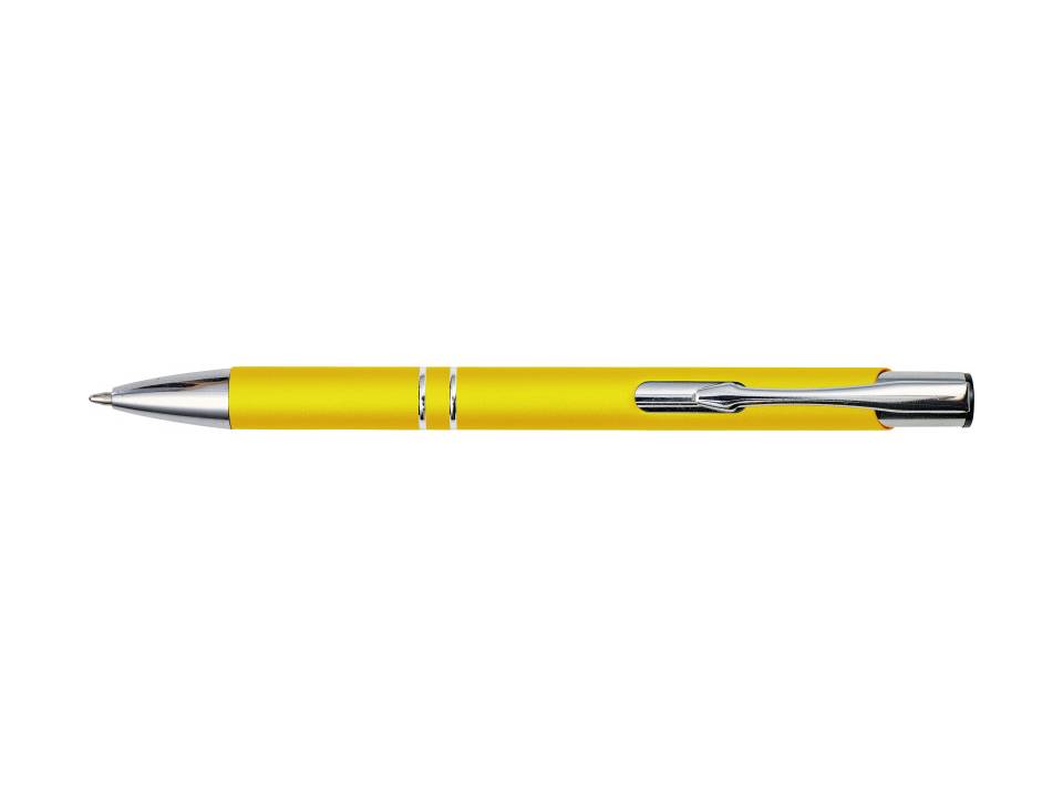Metal rubberized ballpen 2