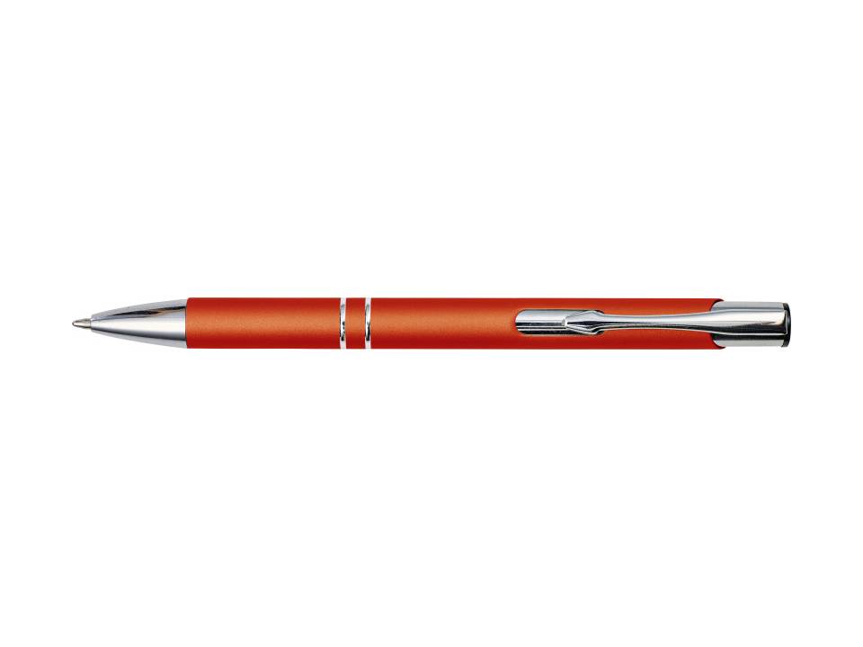 Metal rubberized ballpen 4