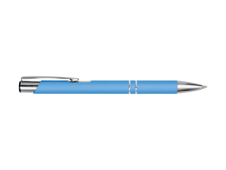 Metal rubberized ballpen 11