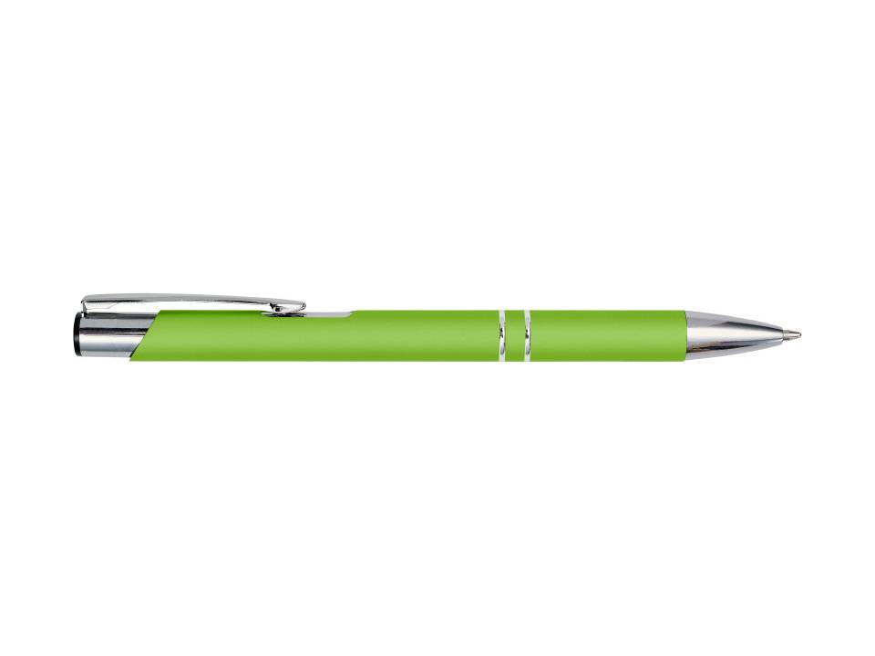 Metal rubberized ballpen 15