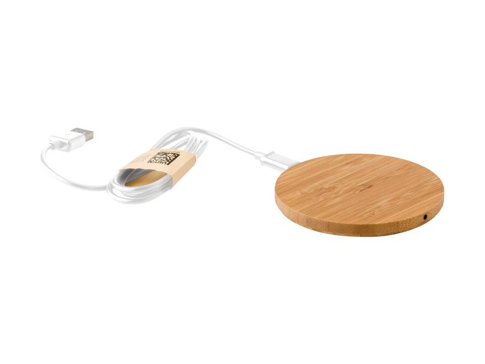 Bamboo wireless charger 2