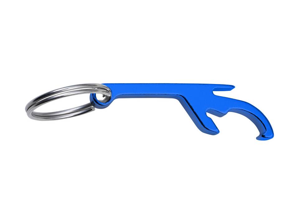 Key chain with bottle opener and can opener 2