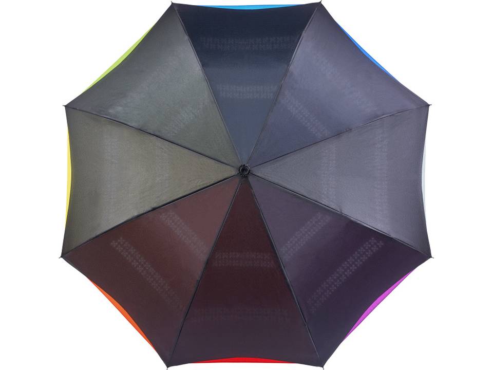 Automatic reversible pongee umbrella 6
