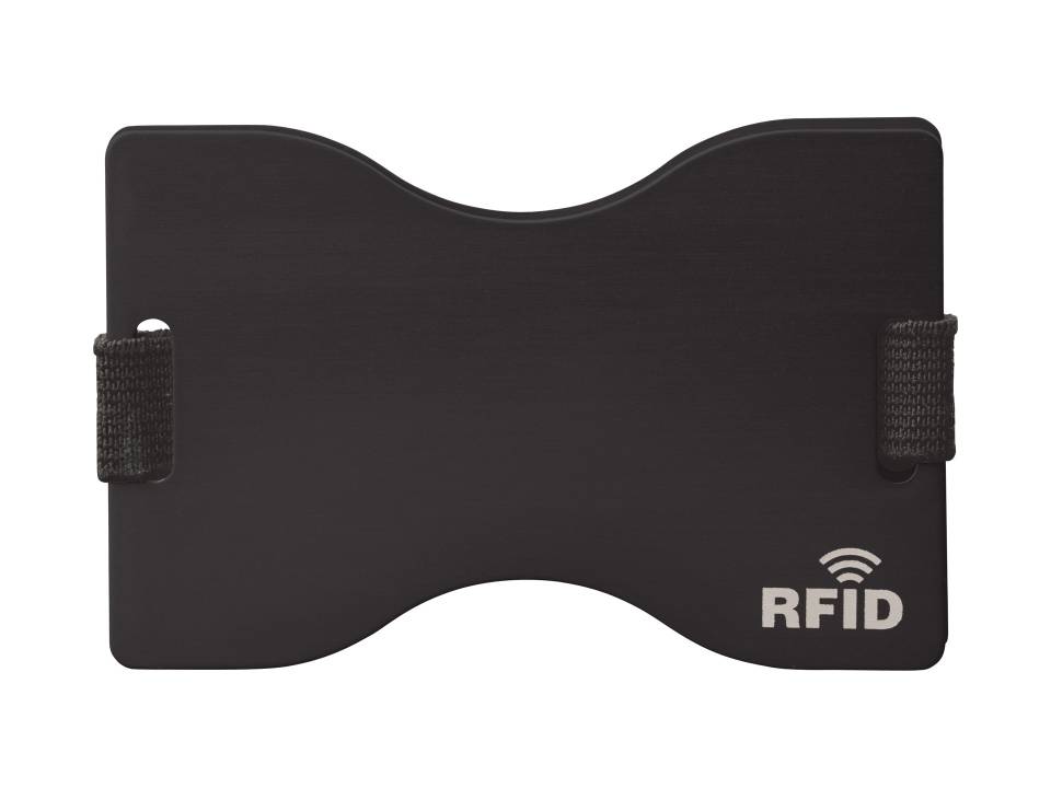 91191 RFID kaarthouder zwart front