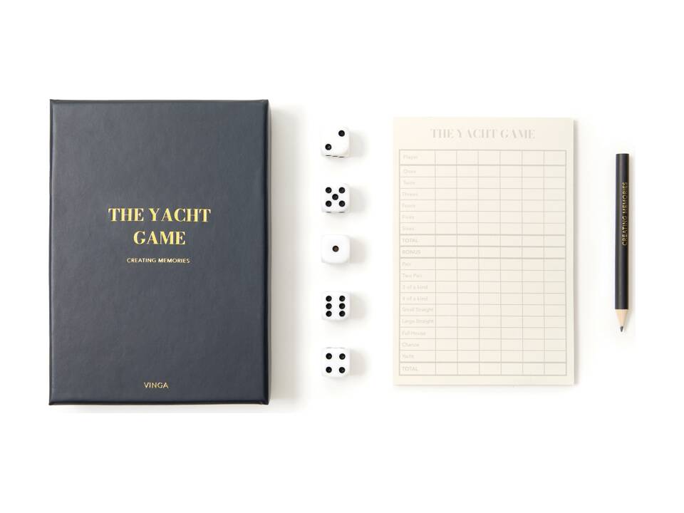 VINGA Yatzy Coffee Table Game 1