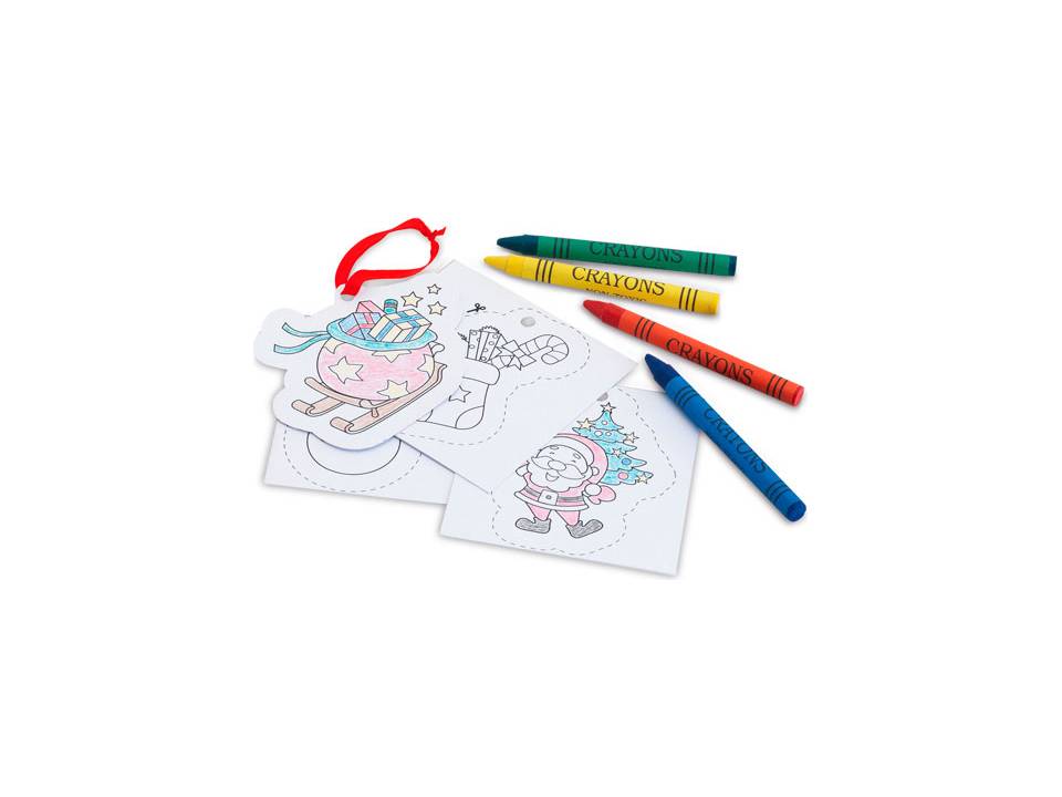 Colouring set Christmas 1