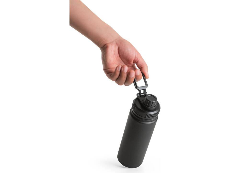 Recycled aluminium bottle with PP cap - 570 ml 3