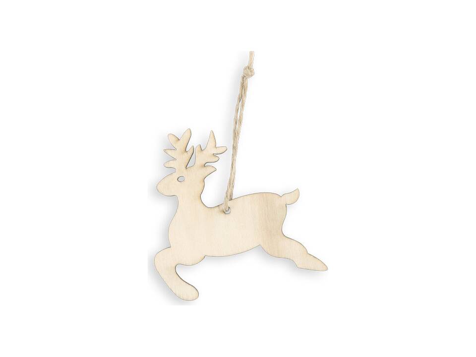 Plywood Christmas ornaments 4