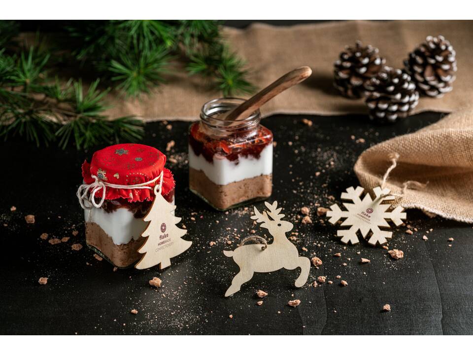 Plywood Christmas ornaments 6