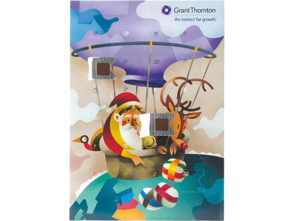Advent calender A4 imprint in full colour 2