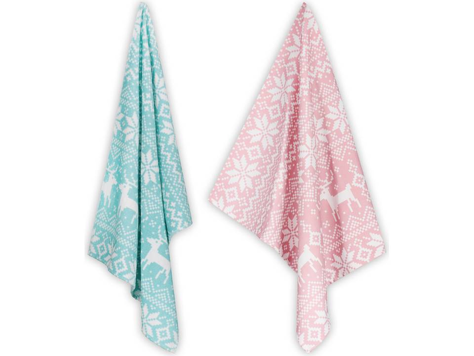 Reactive printed Kitchen towels 1