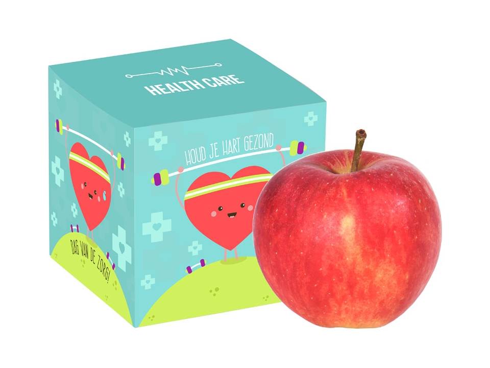 Appel in a box bedrukken