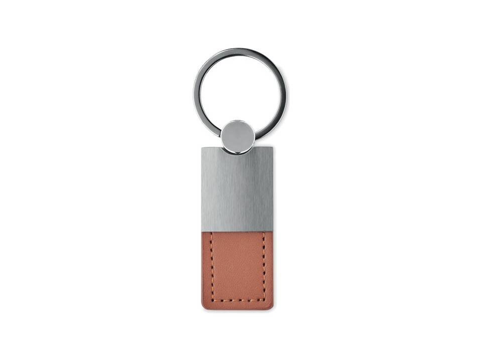 PU and metal key ring 3