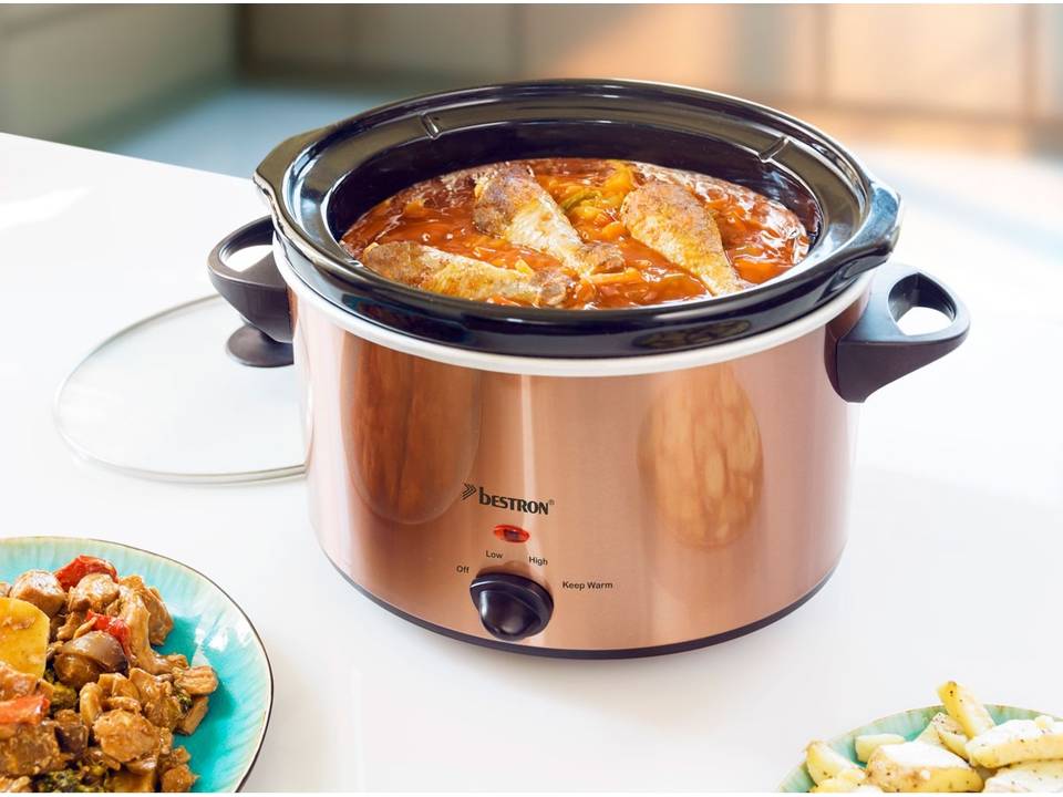 Slow cooker copper 6
