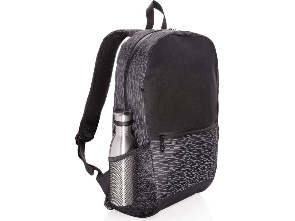 AWARE™ RPET Reflective laptop backpack 2