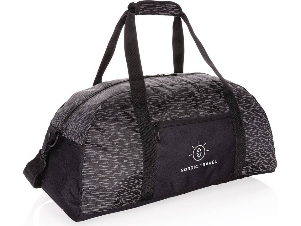 AWARE™ RPET Reflective weekend bag 6