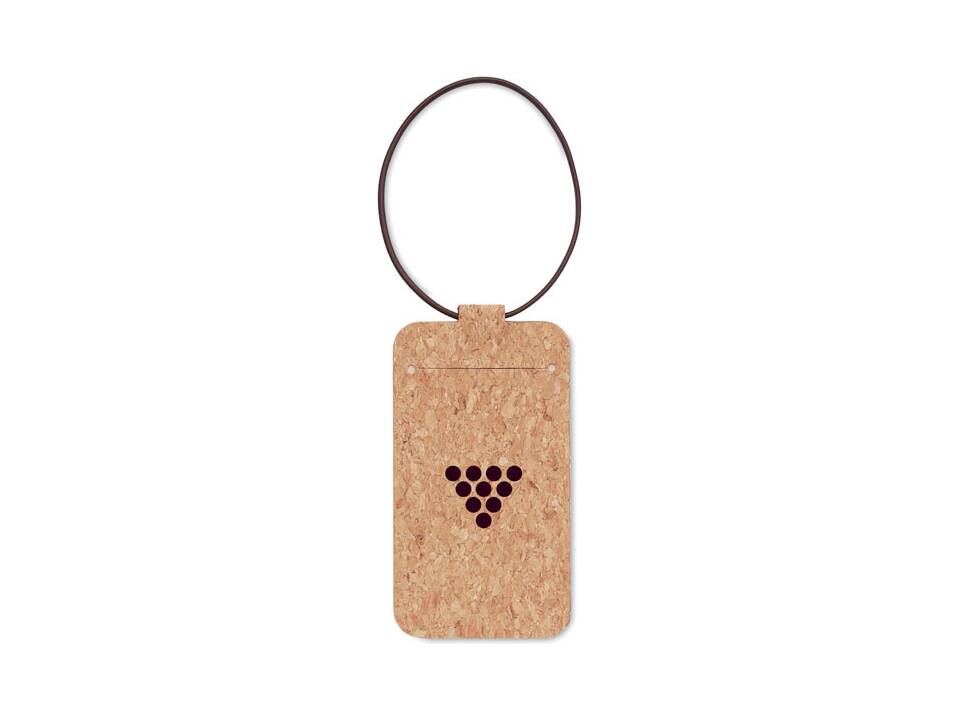 Cork luggage tag 1