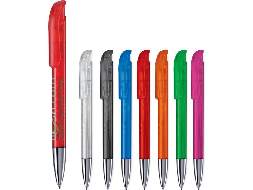 Ball Pen Atlas Transparan Metal Tip 7