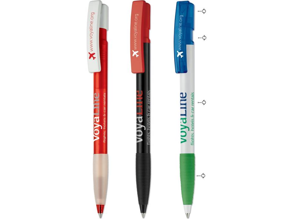 Nash Ballpen Rubber Grip Combi