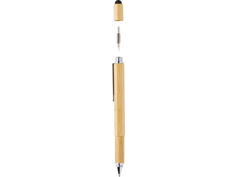 Bamboo 5 in 1 toolpen 4