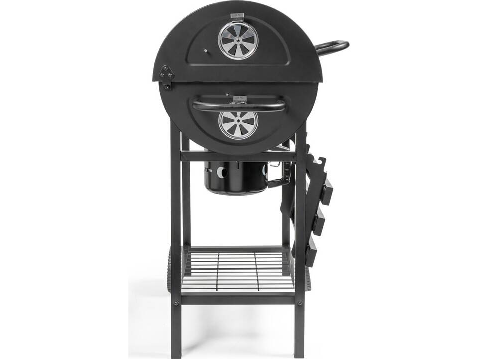 Livoo Barrel charcoal barbecue 2