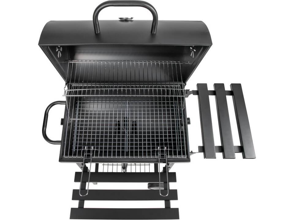Livoo Barrel charcoal barbecue 4