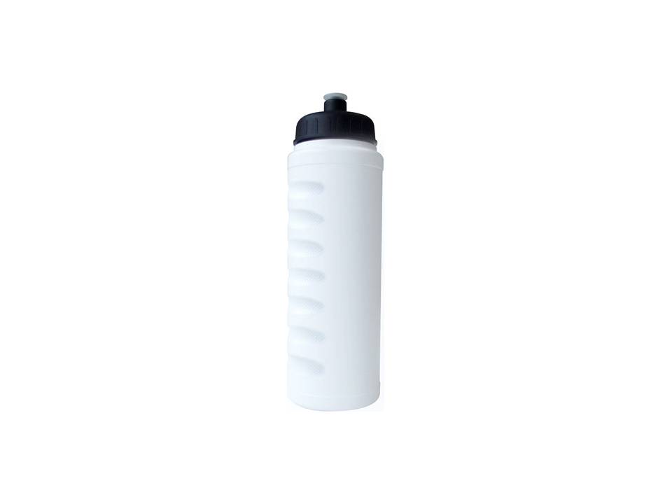 Baseline 750ml Finger Grip Bottle white