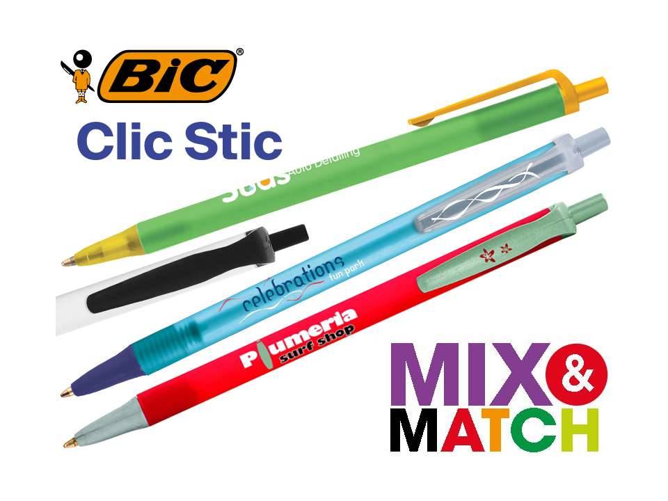 Bic Clic Stic balpen bedrukkenjpg