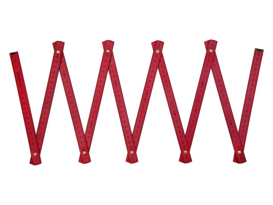 Coloured rulers - 2 meters 22