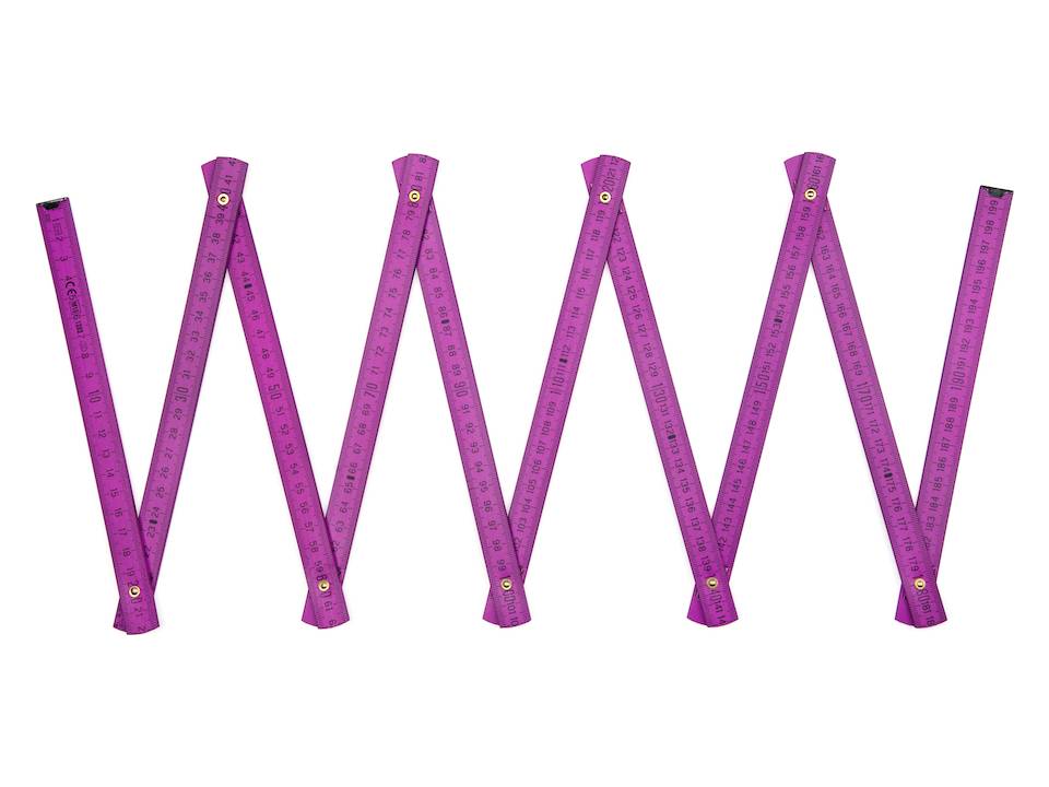 Coloured rulers - 2 meters 13