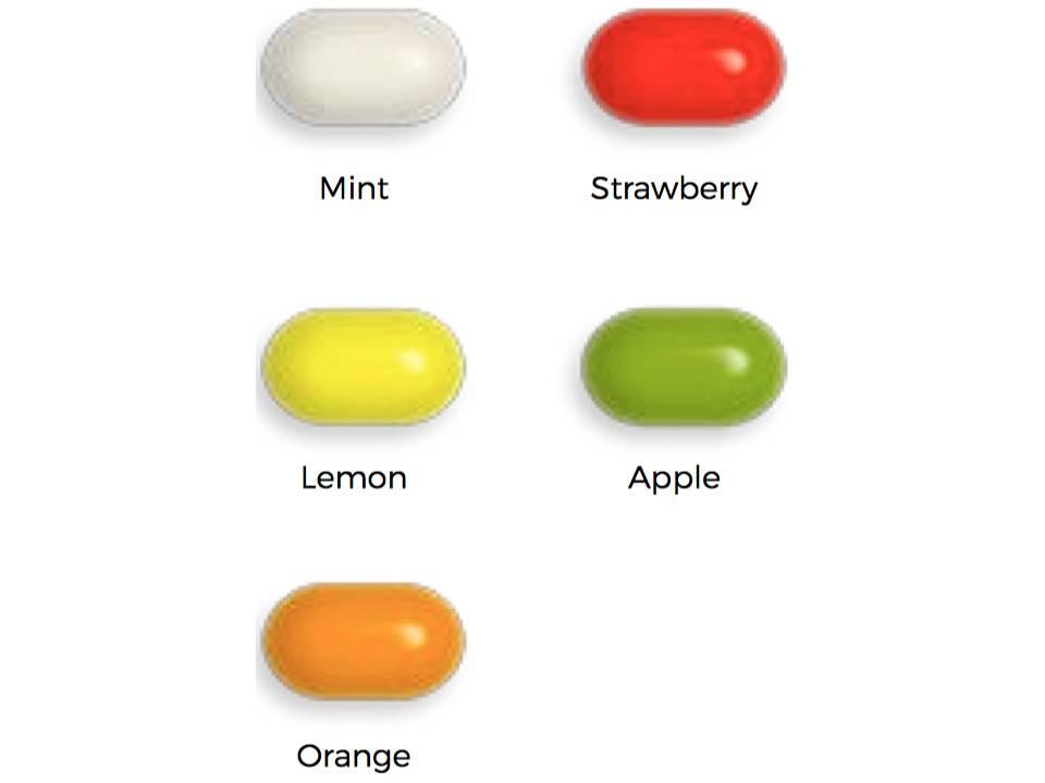 Candy blister minis 18 pcs 2