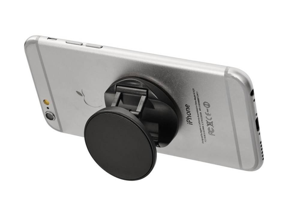 Brace phone stand with grip