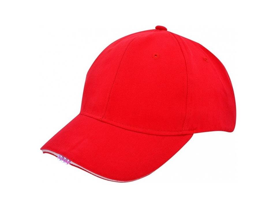Heavy Brushed Cap with LED