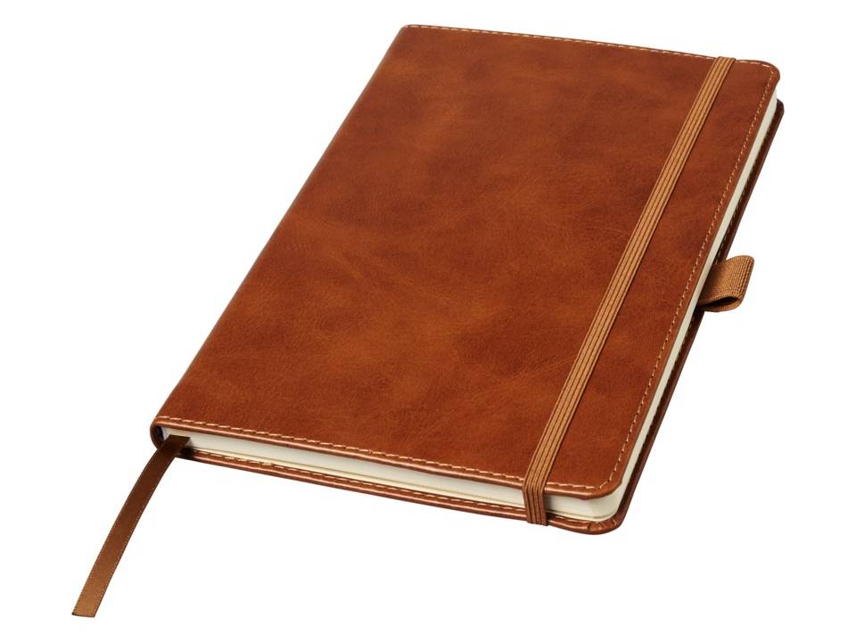 Coda A5 leather look hard cover notebook