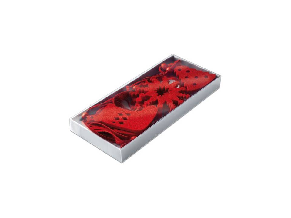 12 pieces Xmas felt hanger 2