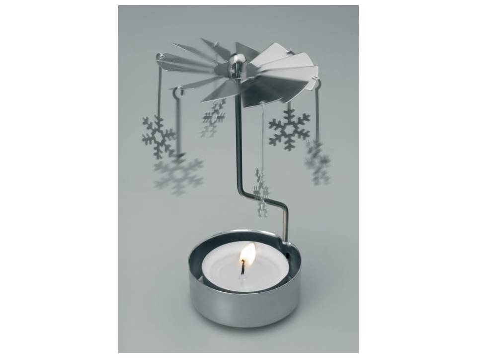 Christmas chime with tea light 1