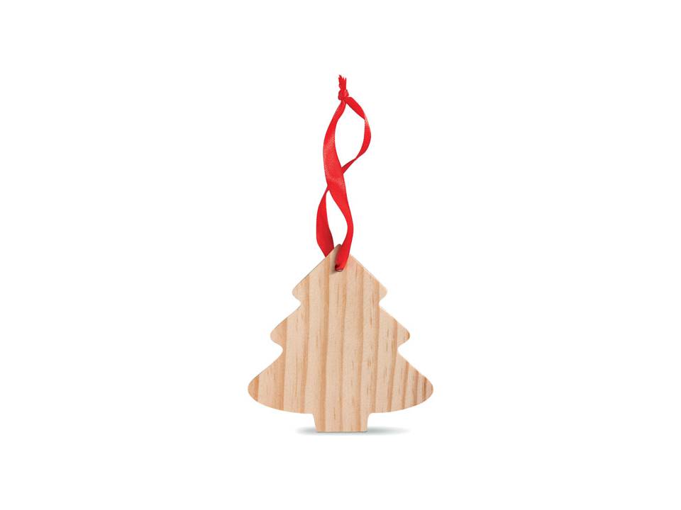 Pine tree shaped wooden hanger 1