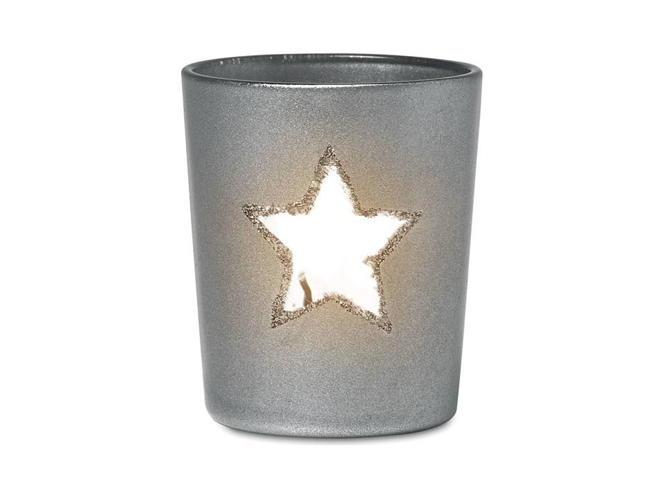 Tea light holder Shinny Star 4