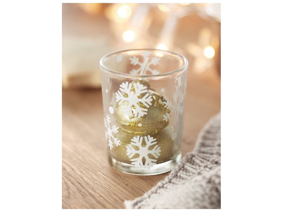 Glass candleholder 5