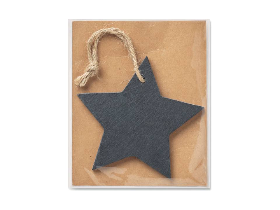 Slate X-mas hanger star 4