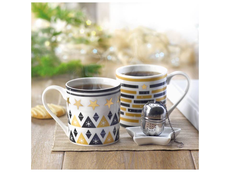 Mug, mini plate, filter in box 2