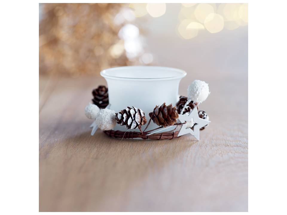 Xmas candle holder 5