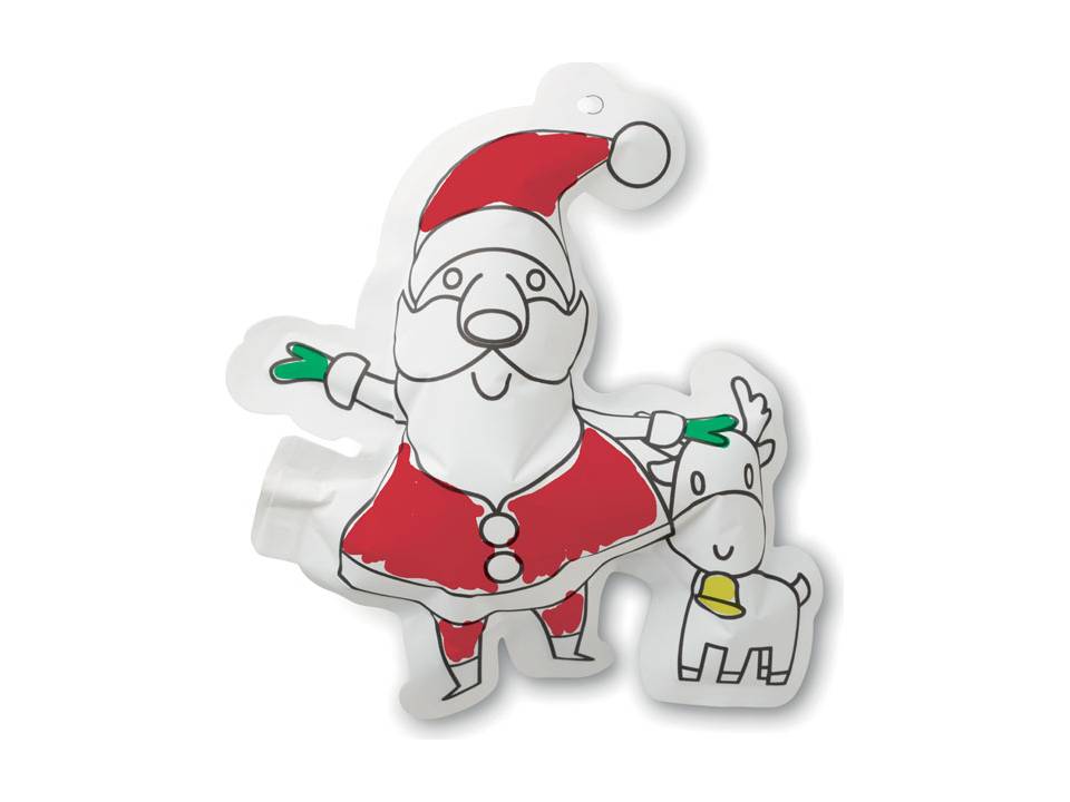Santa Claus colouring balloon 3