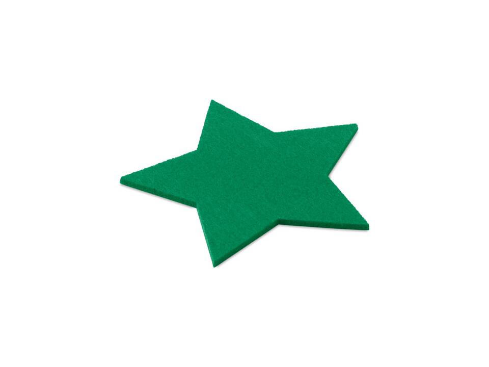 RPET 4 felt coaster set 15