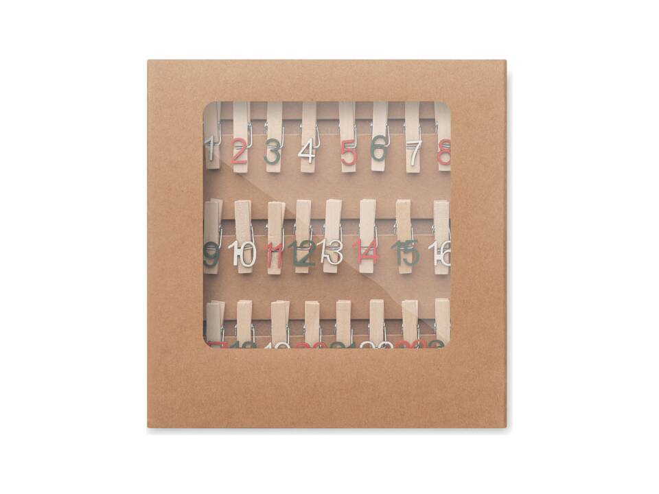 24 clip advent calendar set 3