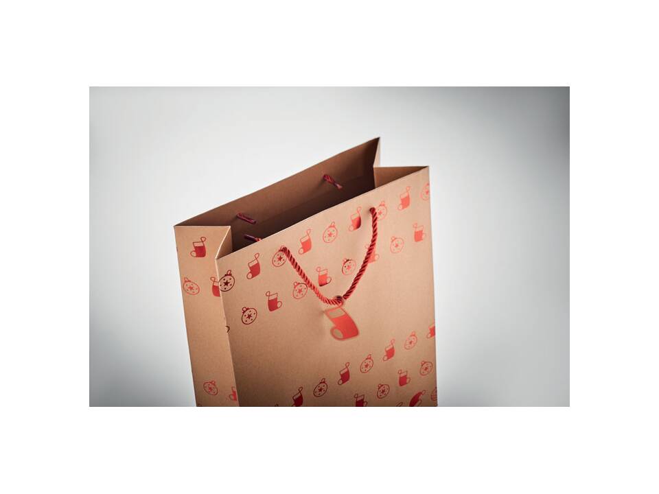 Gift paper bag with pattern 6